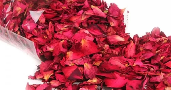 1000 Adet Kuru Gül Yaprağı Romantik Süsleme Gül Yaprakları 2 Paket 