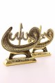 2li Gold Allah Muhammed Vavlı Lafız  Biblo Orta Boy 17cm-014