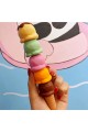 Dondurma Görünümlü Fosforlu Kalem 5 Renkli Külah