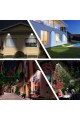 100 Ledli Güneş Enerjili Kumandalı Hareket Sensörlü Solar Dış Mekan Bahçe Lambası
