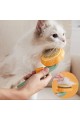 Kedi Köpek Tüy Toplayıcı Yeni Nesil Tuşlu Evcil Hayvan Tarağı Otomatik Temizlenen Fırça Tüy Topla
