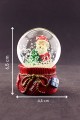 Yılbaşı 2023 Noel Baba ve Çam Ağacı Mini Boy Kar Küresi 6,5 cm