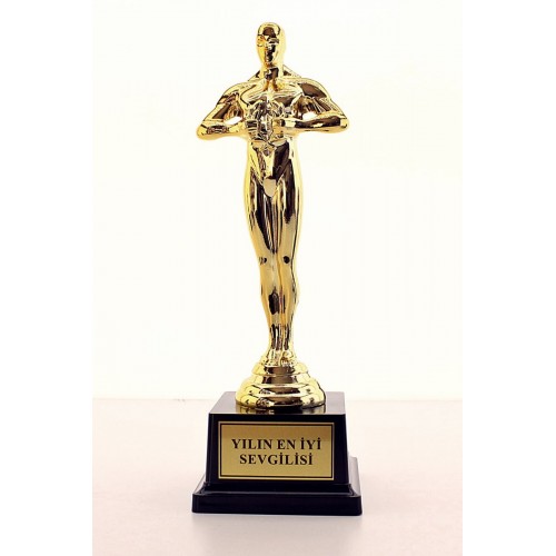 Yılın En İyi Sevgilisi Oscarı Ödülü Hediye Büyük Boy