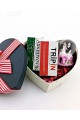 Sevgiliye Özel Kalp Kutuda Aşkımsın Hediye Kutusu Kar Küreli