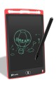 Yazı Çizim Tableti  Lcd 8,5 Inç Dijital Kalemli Çizim Yazı Tahtası Grafik Eğitim Tableti Kırmızı