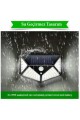 Güneş Enerjili Lamba Led Sokak Dış Ortam Solar Bahçe Aydınlatması Su Geçirmez Sensörlü (100 Led)