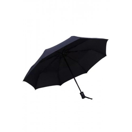 Şemsiye Siyah Tam Otomatik 8 Telli Kırılmaz Şemsiye