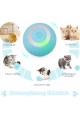 Şarjlı Kedi Oyun Topu Interaktif 360 Derece Dönen Kedi Oyuncağı Oto Hareket Eden