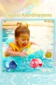 Kurmalı Yüzen Kaplumbağa Çocuk Banyo Oyuncağı Banyo Küvet Havuz Deniz Yengeç Yüzen Oyuncak