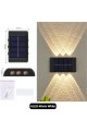 2 Adet Solar Enerjili Aplik Led 6 Ledli Dekoratif Duvar Monteli Gün Işığı