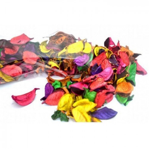 2000 Adet Renkli Kuru Gül Yaprağı, Romantik Süsleme Gül Yaprakları 4 Paket