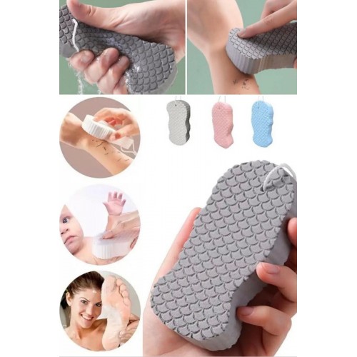 1 Adet Cilt Temizleyici Vucüt Kesesi Ultra Yumuşak Duş Süngeri Karikatür Çocuk Bebek Banyo Süngeri