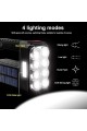 El Feneri 8 Gözlü Şarjlı Solar Usb ve  Güneş Enerjili Şarj Edilebilir Çok Fonksiyonlu Süper Parlak