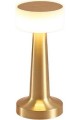 Modern Led Abajur Masa Lambası Dokunmatik 3 Mod Kademeli Şarjlı Dokunm Gold Masa Lambası Orta Kafa