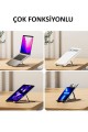 Yeni Nesil Laptop Yükseltici Stand Ayarlanabilir Macbook Notebook 1. Sınıf Paslanmaz  Aleminyum 