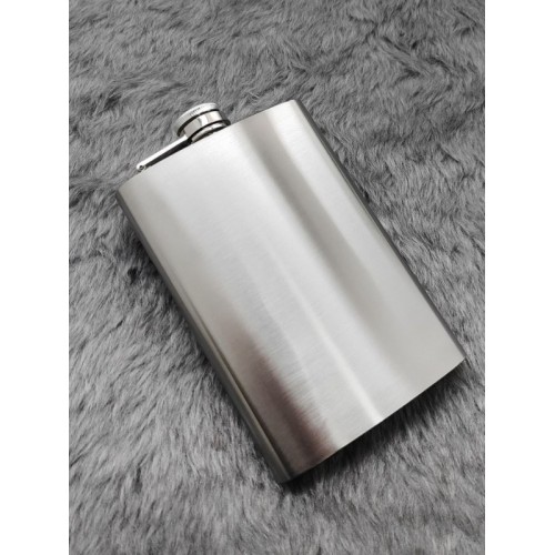 9 Oz Paslanmaz Çelik Cep Matarası 266 Ml içki Viski Konyak Alkol Matarası