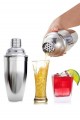 750 ml Büyük Boy Shaker Kokteyl Hazırlama Kabı Bardağı Kokteyl Karıştırıcı Komple Çelik 