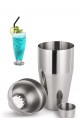 500 ml Shaker Kokteyl Hazırlama Kabı Bardağı Kokteyl Karıştırıcı Komple Çelik 