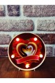Dekoratif  3D Led Lamba Kuğu Temalı  Led Lamba