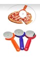 2 adet  Pizza Dilimleyici Hamur Kesici Rulet Plastik Saplı Pizza Kesici Paslanmaz Çelik Yuvarlak