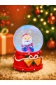 2026 Yeni Yıl led Işıklı Noel Baba Kar Küresi – 2026 Yılbaşı Temalı Dekoratif Süs 048