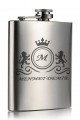 Kişiye İsme Özel Aslanlar Motifli 9 Oz Paslanmaz Çelik Cep Matarası 266 Ml İçecek Cep Matarası