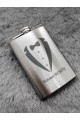 Kişiye Özel Smokin Damat Temalı 9 Oz Çelik Cep Matarası 266 Ml Sevgiliye Hediye