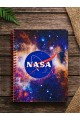 NASA Temalı Spiral Çizgili Defter – 80 Yaprak, 160 Sayfa (18 x 24 cm)