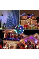  Rgb Renkli Işık Pirinç 10 Metre 100'lü Ledli  Yılbaşı Ağaç Işık 8 Fonksiyonlu Dekoratif Led