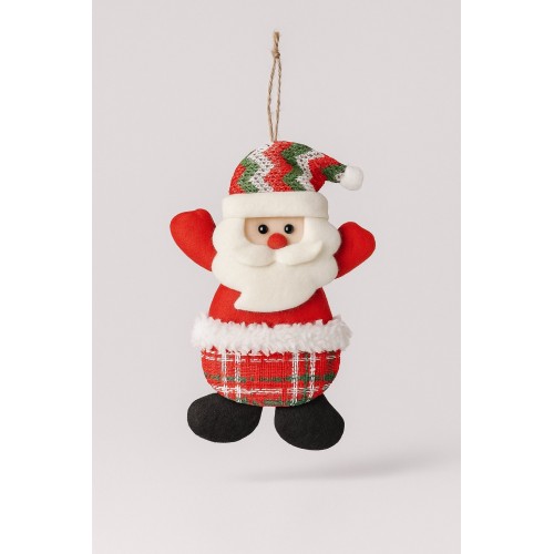 3 Adet Yılbaşı 2026 Yeni Model Noel Çam Ağacı Süsü  Orta Boy 17 cm x 11 cm