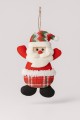 3 Adet Yılbaşı 2026 Yeni Model Noel Çam Ağacı Süsü  Orta Boy 17 cm x 11 cm