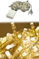 3 lü Yılbaşı Seti-10 Mt Animasyonlu Peri Led-12 Adet Çam Ağacı Çanı-12’li Gold Yılbaşı Ç. Ağacı Topu