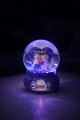 Mor Love Sevgililer Temalı Led Işıklı Kar Küresi 9 cm – Romantik & Anlamlı Sevgili Hediyesi