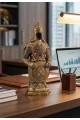 Zırhlı Cevşen Ayetli Asker Gold Biblo Sert Polyester İnce Detaylı İşçilik Taş İşlemeli 23 cm