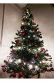 12 Adet Parlak Kırmızı 3 Cm Mini Yılbaşı Topu, Noel Çam Ağacı Topu, Süs Topu 