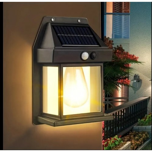 2 Adet Büyük Boy Güneş Enerjili Bahçe Led Ampul Hareket Sensörlü Bahçe Led 3 Mod'lu