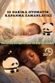 RGB Led Panda Gece Lambası Renk Değiştiren Yumuşak Silikon Şarj Edilebilir 30 dk Otomatik Kapanma 