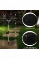 2 Adet Solar Güneş Enerjili 90 led Havai Fişek Model Bahçe Aydınlatma Saksı Dekorasyon Günışığı