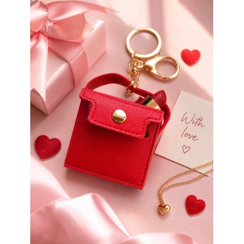 Kırmızı Mini Çanta Charm Anahtarlık | Çanta Aksesuarı & iPod Tarzı Mini Cüzdan Charm