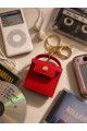 Kırmızı Mini Çanta Charm Anahtarlık | Çanta Aksesuarı & iPod Tarzı Mini Cüzdan Charm