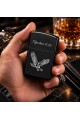 Kişiye Özel Kartal Temalı Metal Benzinli Çakmak | Erkeklere Özel Premium Hediye |  Dolu Gönderim