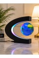 Manyetik Dönen Dünya Küre Sihirli Havada Duran  LED Işıklı Dekoratif Globe Masaüstü Küre