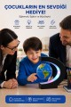 Manyetik Dönen Dünya Küre Sihirli Havada Duran  LED Işıklı Dekoratif Globe Masaüstü Küre