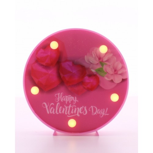 Dekoratif  3D Led Lamba Valentines Day Led Lamba