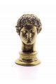 Gold Dekoratif Mini Hermes Büst 13 cm