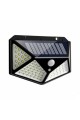 Güneş Enerjili Lamba Led Sokak Dış Ortam Solar Bahçe Aydınlatması Su Geçirmez Sensörlü (100 Led)