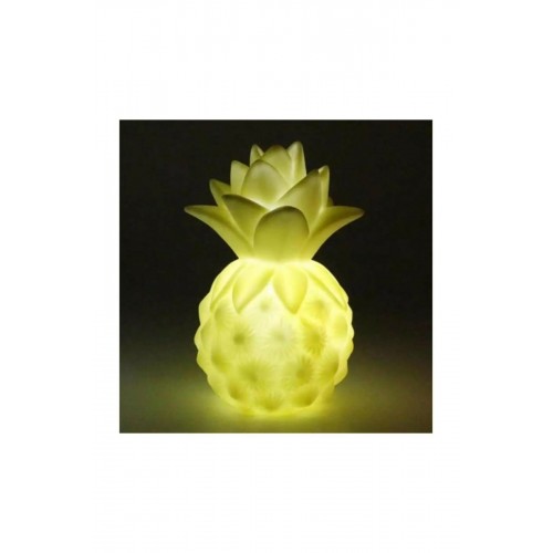 Sarı Ananas Gece Lambası Led Işıklı Silikon Lamba
